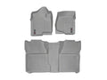 WeatherTech Grey Front and Rear Floorliners Fits -20-10 F-250 F-350 F-450 F-550 461201-460023