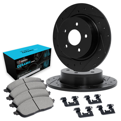 R1 Concepts black auto part