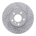 DFC 11-18 BMW X4 Front Right Drilled & Slotted Geoperformance Rotor