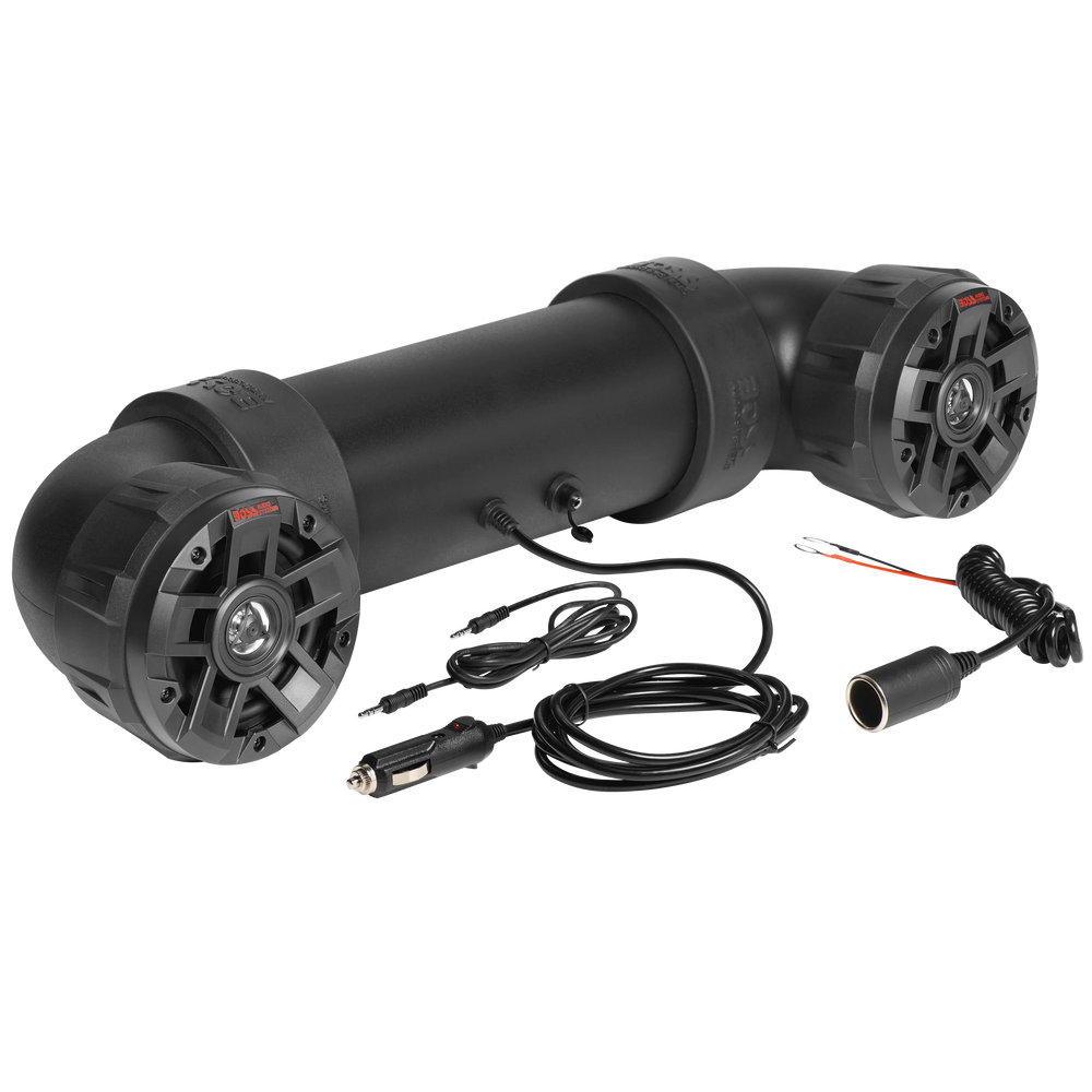BOSS Audio Systems ATV UTV Amplified Sound System / Bluetooth / 4in Speakers