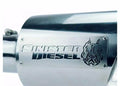 Sinister Diesel Dual Wall Exhaust Tip W/ Angle Cut (4in. to 8in.) - Chrome