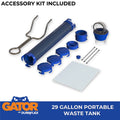GATOR WASTE TANK 29 GAL 2 WHEEL
