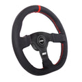 D Steering Wheel Red Center Strip