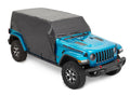 ~(17 lbs. 17X10X10)~ All Weather Trail Cover - 07-18 Wrangler JK/18-21 JL 4-Door (Black)