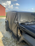 ~(17 lbs. 17X10X10)~ All Weather Trail Cover - 07-18 Wrangler JK/18-21 JL 4-Door (Black)
