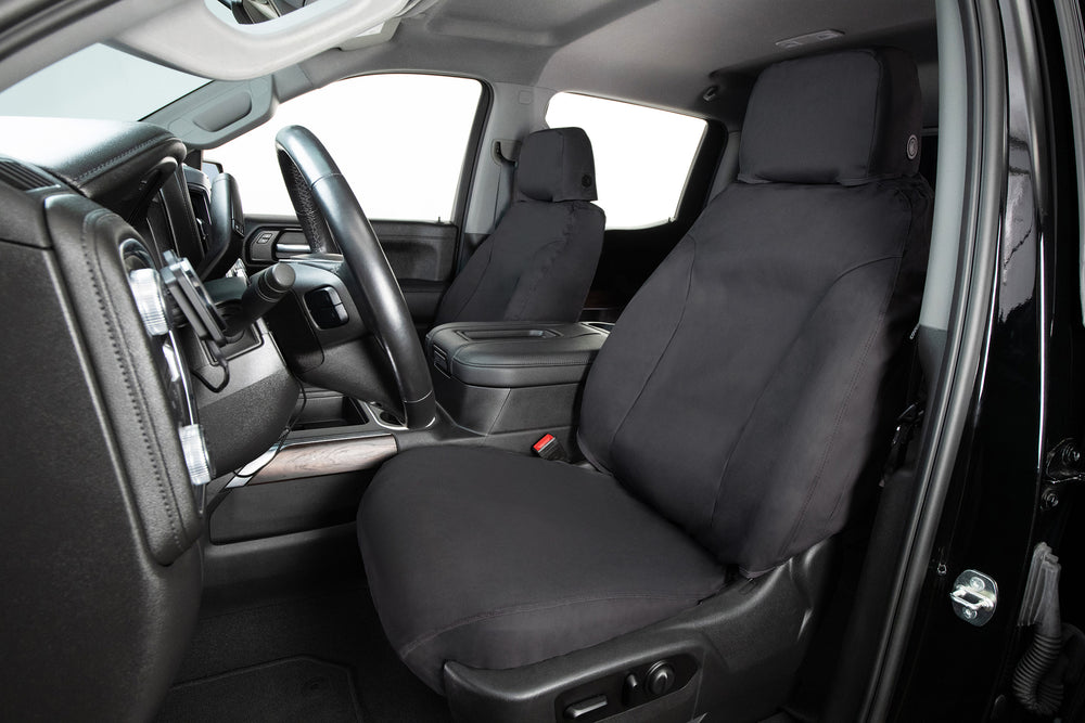 24C TACOMA FRONT BUCKETS POLYCOTTON SEATSAVER CUSTOM SEAT COVERS CHARCOAL