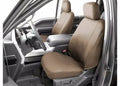 0708 E350/E450 SD FRONT HIGH BACK BUCKET SEATS WITH ARMREST SEAT SAVER POLYCOTTON CHARCOAL