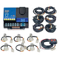 STROBE KIT SIX (6) OUTLET POWER SUPPLY 120WATT 1224 VOLT CLEAR