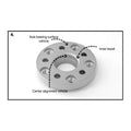 H&R Trak+ Wheel Spacers 25mm (Each Side) Min. Offset 11mm / BP 5x110 CB 65 Alfa Romeo Guilietta