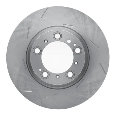 R1 99-21 Porsche 911 Rear Left Drilled Black Brake Rotor