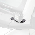 A Pillar LED Kit Black Mild Steel Bolt-on no drilling required Includes (2) 3 Inch White ZROADZ LED Pod Lights and Universal Wiring Harness
