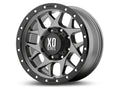 XD127 17X9 6X5.5 M-GRY BLK-RING -12MM