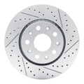 DFC 18-25 Jeep Wrangler Front Right Drilled & Slotted Geoperformance Rotor