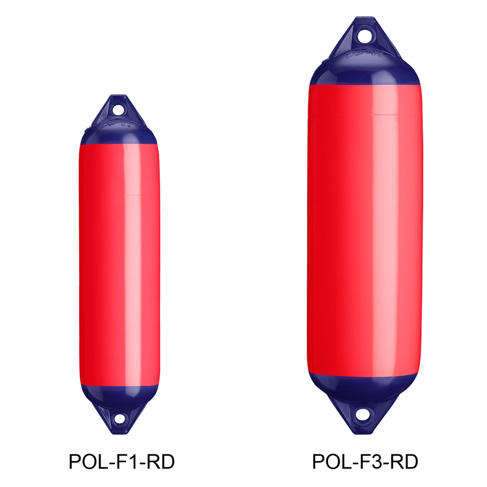 Polyform red auto part