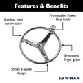 KIT - PG WHEEL 15.5' + M12 NUT SET