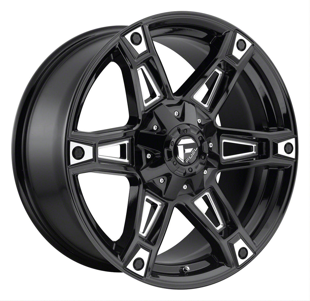 D622 20X9 6X135/5.5 GL-BLK-MIL 20MM