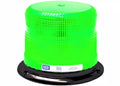 LED BEACON: PULSE II ALUMINUM BASE EPOXY FILLED LOW PROFILE 1224VDC 11 FLASH PATTERNS GREEN