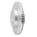 DFC 19-25 Ram 1500 Front Right Drilled & Slotted Silver Brake Rotor