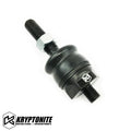 Kryptonite auto part close-up