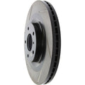 StopTech Power Slot 06-07 350Z / 05-07 G35 / 06-07 G35X SportStop Slotted Front Right Rotor