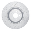 R1 2007-2014 Mercedes-Benz CL63 AMG Front GeoSPEC Coated Rotor - Dimpled
