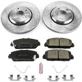 Power Stop 17-18 Acura ILX Front Track Day Brake Kit