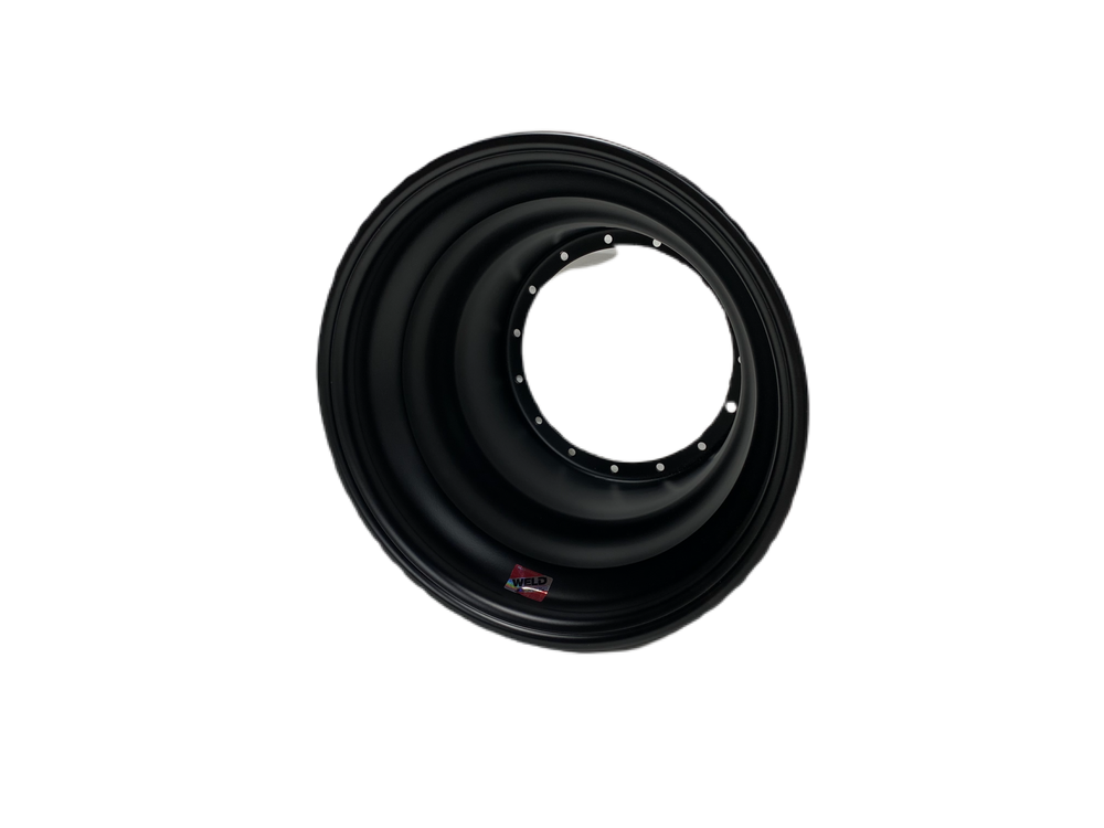 Weld Sprint Outer Rim Half 15x8.25 - Black / No Beadlock