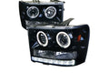 SPEC D TUNING headlights close-up