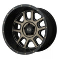 XD828 20X12 5X5.0 M-BLK DTCC -44MM