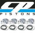 CP Piston & Ring Set for Acura B18 Block - Bore (82.0mm) - Size (+1.0mm) - CR (10.0) - Single Piston