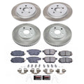 Power Stop 11-13 Lexus CT0h Front and Rear Semi-Coated Rotor Kit