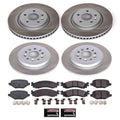 Power Stop 11-13 Lexus CT0h Front and Rear Semi-Coated Rotor Kit
