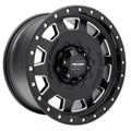 17X965.5SATIN BLACK/MILLED2500LBS