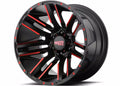 RAZOR 20X10 8X165.10 BLACK (-24 MM)