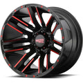 RAZOR 20X10 8X165.10 BLACK (-24 MM)