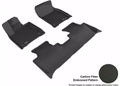 3D MAXpider 2016-2020 Lexus RX/RX Hybrid Kagu 1st & 2nd Row Floormats - Black