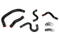 HPS Performance Black Reinforced Silicone Radiator + Heater Hose Kit for Toyota 85-87 Corolla AE86 4A-GEU Left Hand Drive