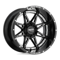 Wheel Pros Moto Metal MO993 18X8.5 5X5.0 G-BLK MILL 18MM MO99388550318