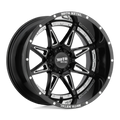 Wheel Pros Moto Metal MO993 18X8.5 5X5.0 G-BLK MILL 18MM MO99388550318