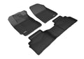 3D MAXpider 2019-2020 Kia Forte Kagu 1st & 2nd Row Floormats - Black