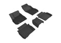 3D MAXpider 2017-2019 Buick Lacrosse Kagu 1st & 2nd Row Floormats - Black