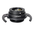 Quick Release Kit - Black Body/Carbon Figer Trim Ring w/ Carbon Fiber Handles