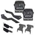 Oracle 04-14 Ford F-150 / Raptor A-Pillar Hood Mount Brackets w/ VEGA Series 4 Spotlights