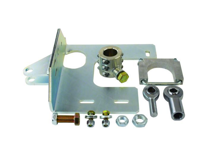 0718 WRANGLER W/OEM AXLE (HDW INCL)NO WELD STEER ASSIST CYL MOUNTING BRACKET KIT