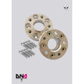 DNA Racing wheel spacers (pair) 25 mm with insert + bolts kit