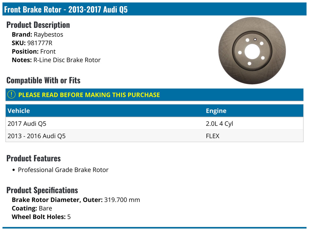 BRAKE ROTOR