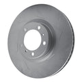 R1 Concepts Hi-Carbon Alloy GEOMET Coated Rotor - Slotted Fits Porsche Panamera