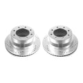 Power Stop 09-20 GMC Savana 4500 Rear Left Evolution Drilled & Slotted Rotor