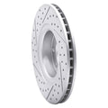 DFC 02-09 Buick Rainier Front Right Drilled & Slotted Geoperformance Rotor