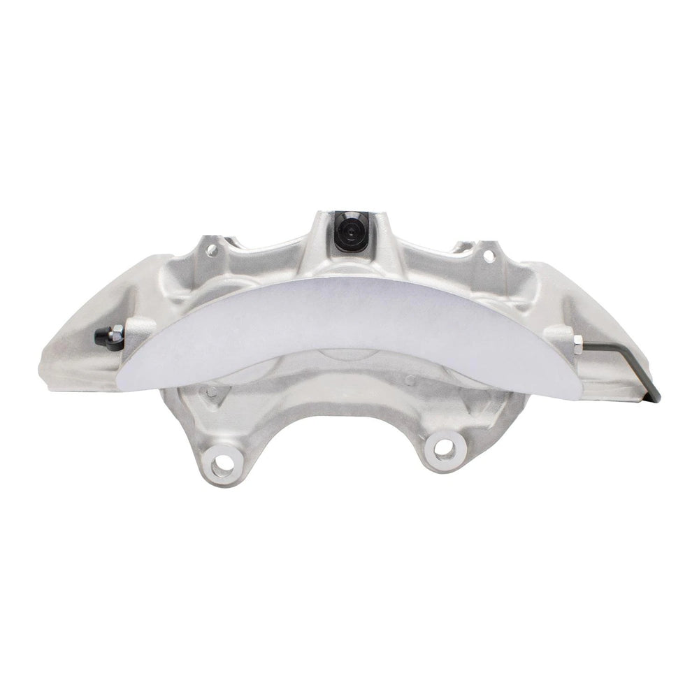 R1 08-17 Cadillac CTS Front Left Drilled & Slotted Black Brake Rotor